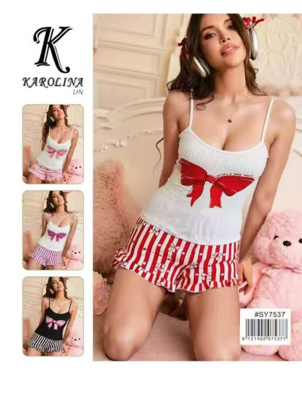 Piżama damska Roz M/L-L/XL, Mix kolor Paczka 12 szt